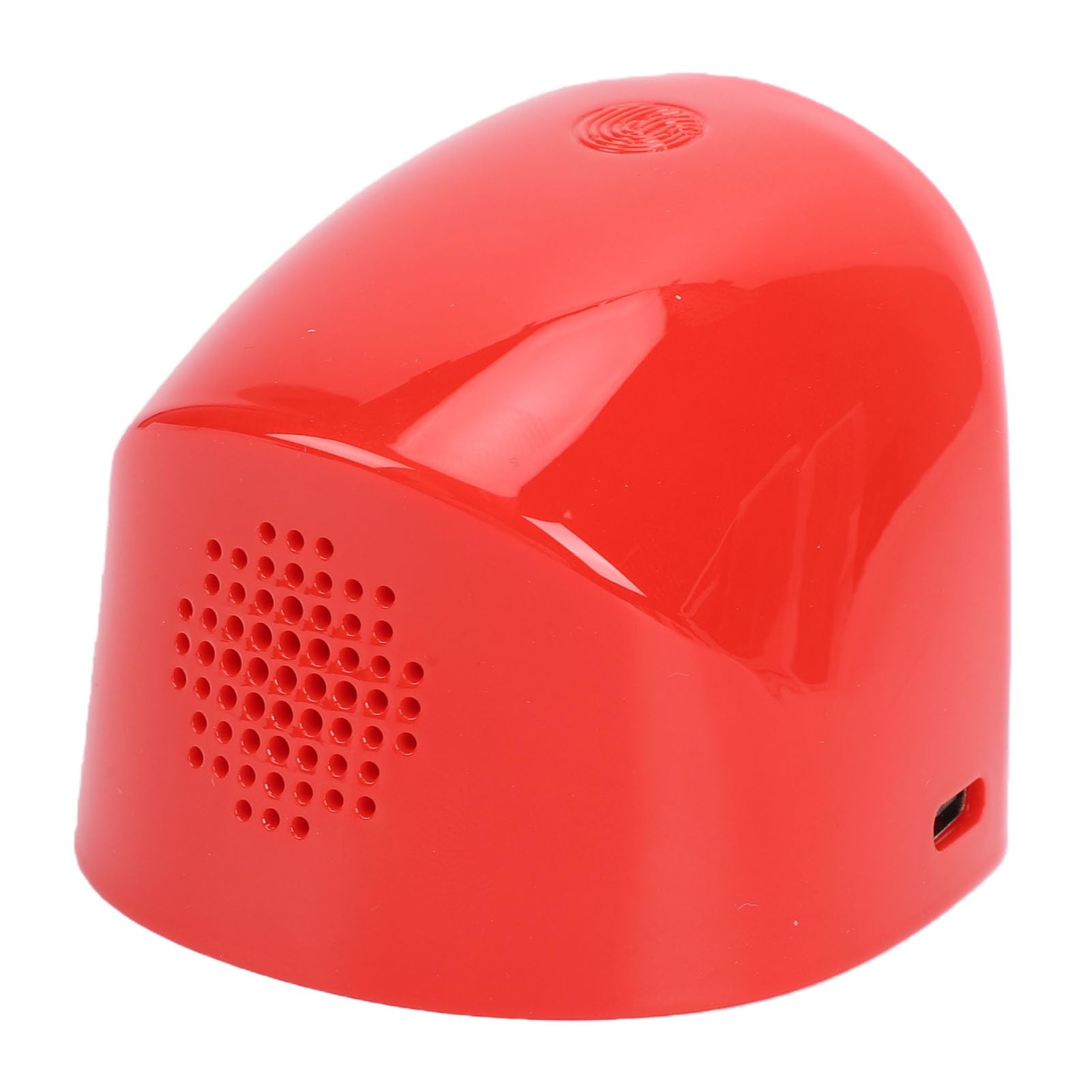 Robot de Coche con IA, Compañero Emocional, Mascota Interactiva Inteligente para Niños en el Salpicadero del Coche, 64x63x55mm (Roja)