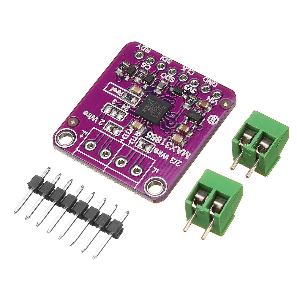 BliliDIY Modulo Di Conversione Digitale Rtd Modulo Sensore Di Temperatura Gy-31865 Max31865 5 Pezzi