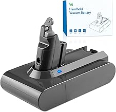 [Upgrade] WTYPICS V6 Replacement Battery Compatible with DC58 DC59 DC61 DC62 DC72 DC74 SV03 SV04 SV05 SV06 SV07 SV09 Absolute Animal Motorhead 21.6V 3000mAh