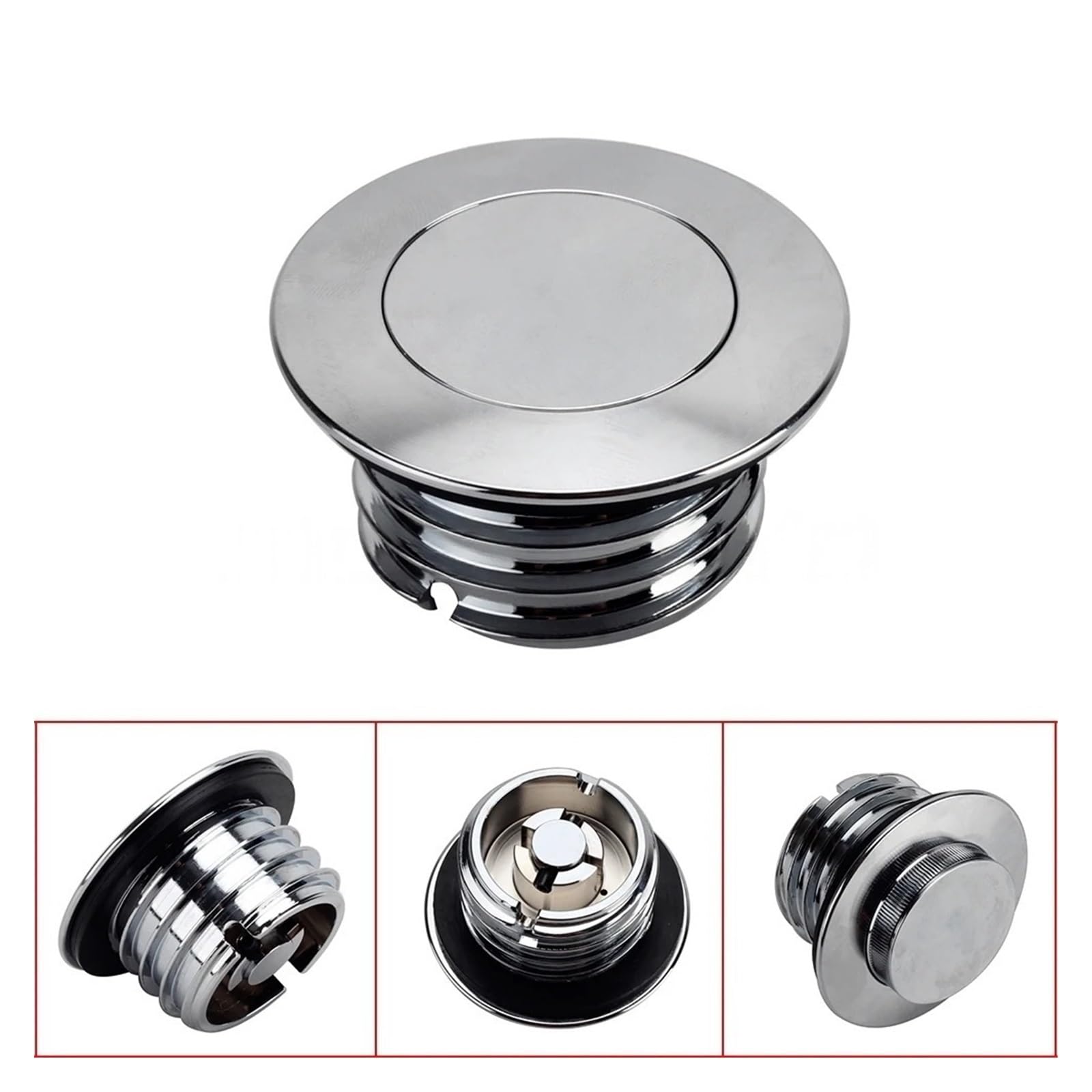Tappo Serbatoio Moto Moto In Alluminio Tappo Del Serbatoio Dell'olio Gas Copertura Per Softail Street Bob FXBB FXBBS Breakout FXBR FXBRS Standard FXST