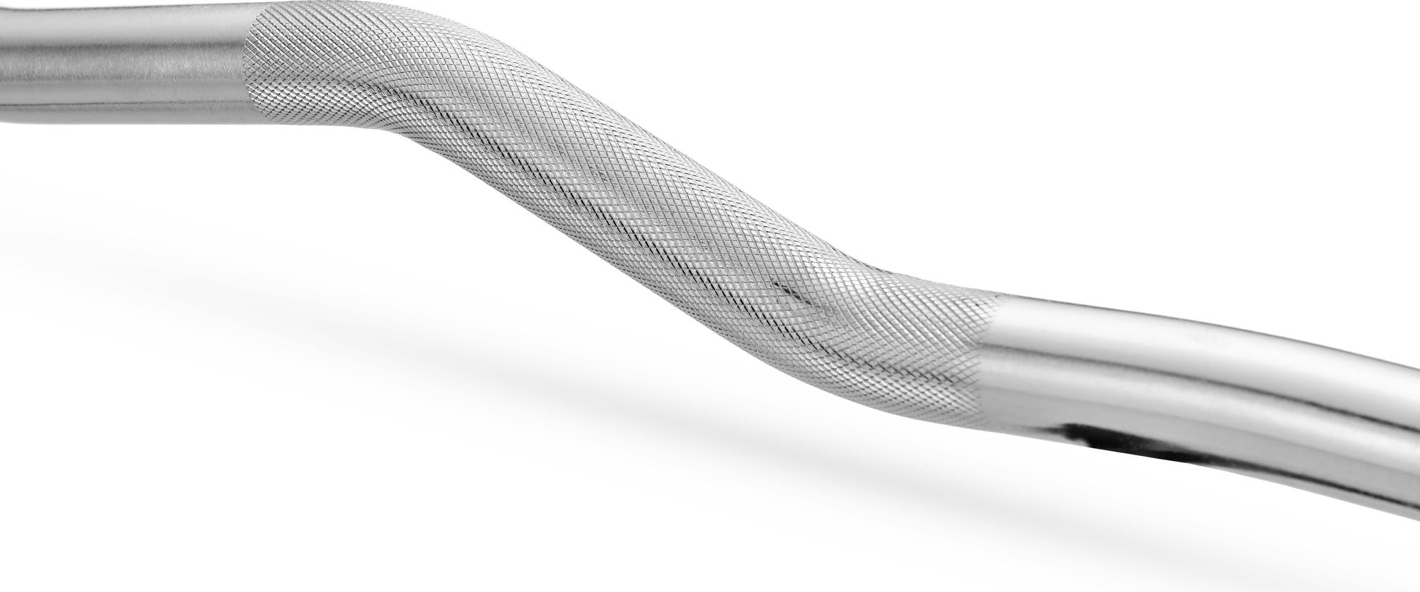 Gymtek Barra de pesas larga – Barra de pesas – Barra de pesas – Pesas – Acero endurecido – Pesos hasta 85 kg – Diámetro 27 mm – 120 cm de largo – estriada – Abrazaderas en estrella
