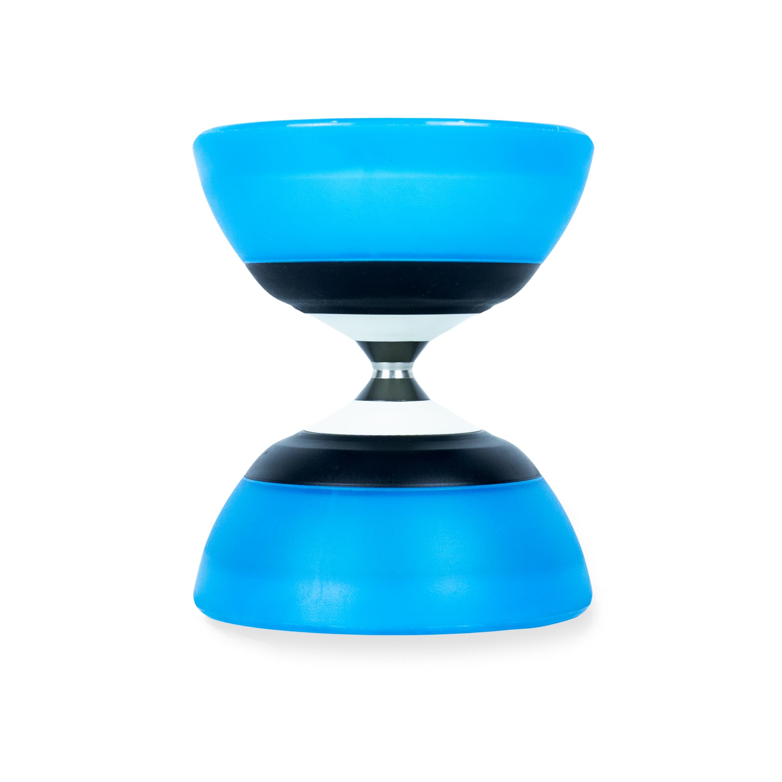 SUNDIA G3 Series - Professional Five Bearing Diabolo for Quick Acceleration, Smooth Rotations, High Performance for All Tricks and Levels - Beginners to Pros, Juggling Chinese Yoyo - Fog Blue