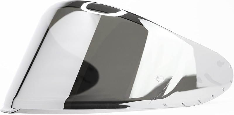 RF-1400 Visor - CWR-F2 NXR 2 Z8 Pinlock Ready RF 1400 Visor Made from Shatter & Scratch Resistant Polycarbonate, Blocks 99% UVA/UVB, Fits Like OEM (Chrome Silver Mirror)