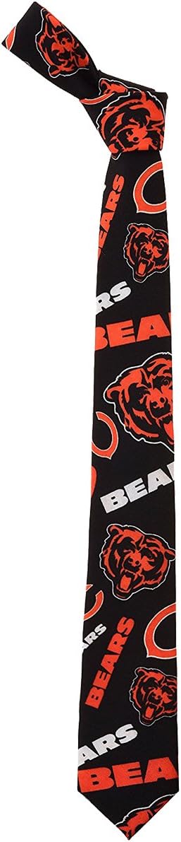 Chicago Bears Repeat Ugly Printed Tie - Mens