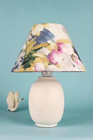 Floran Handmade Dekoratif Seramik Abajur | El Yapımı, Modern & Minimalist Tasarım | 31-45 cm | E27 Duy Uyumlu | Yerli Üretim | CE Sertifikalı [Enerji Sınıfı A]