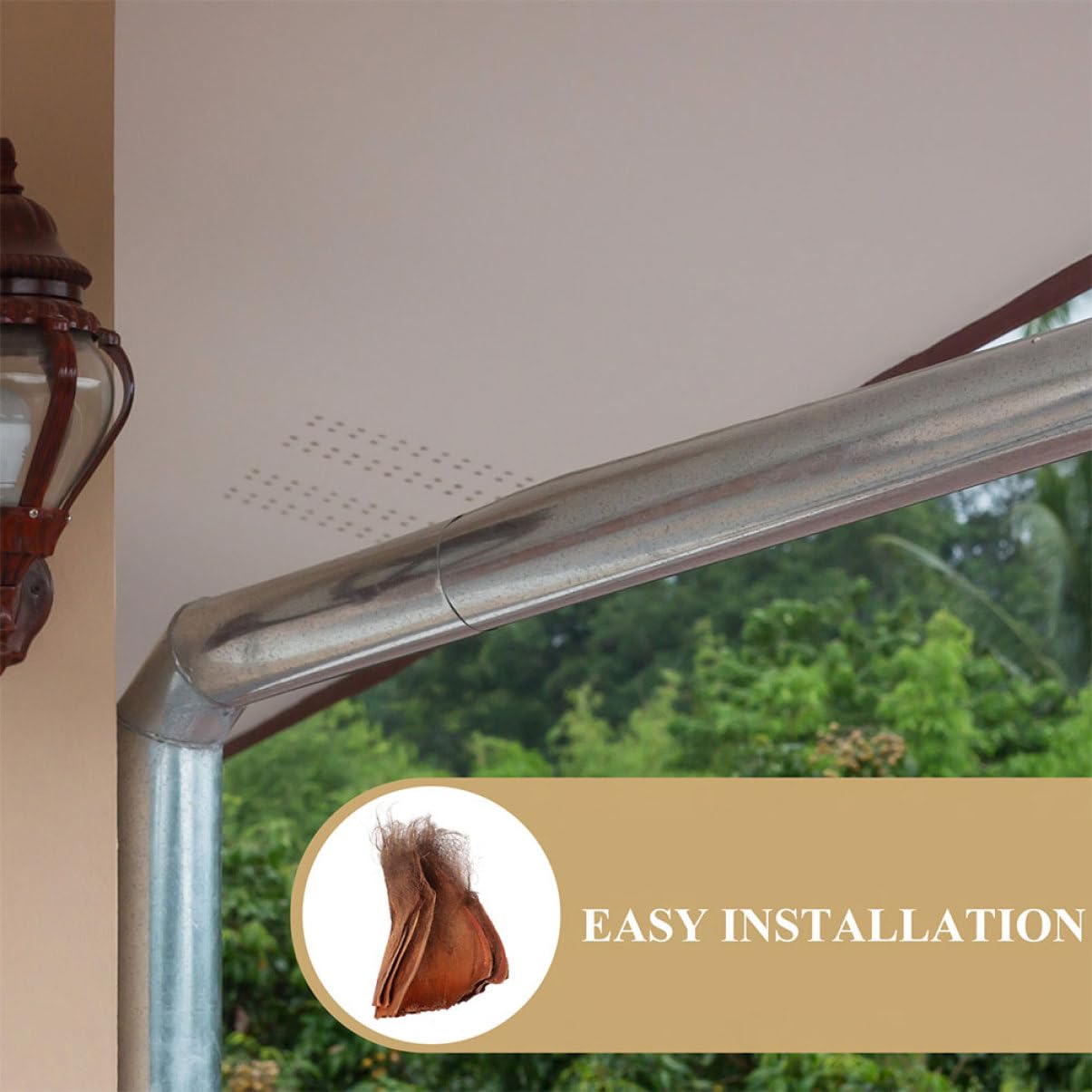 PRETYZOOM 5 Juegos Decoración De Tuberías De Agua Corteza De Alcantarilla Decoración De Tubo De Agua Corteza De Terrario De a Brown Cabello Castaño Natural 5 Piezas * 5