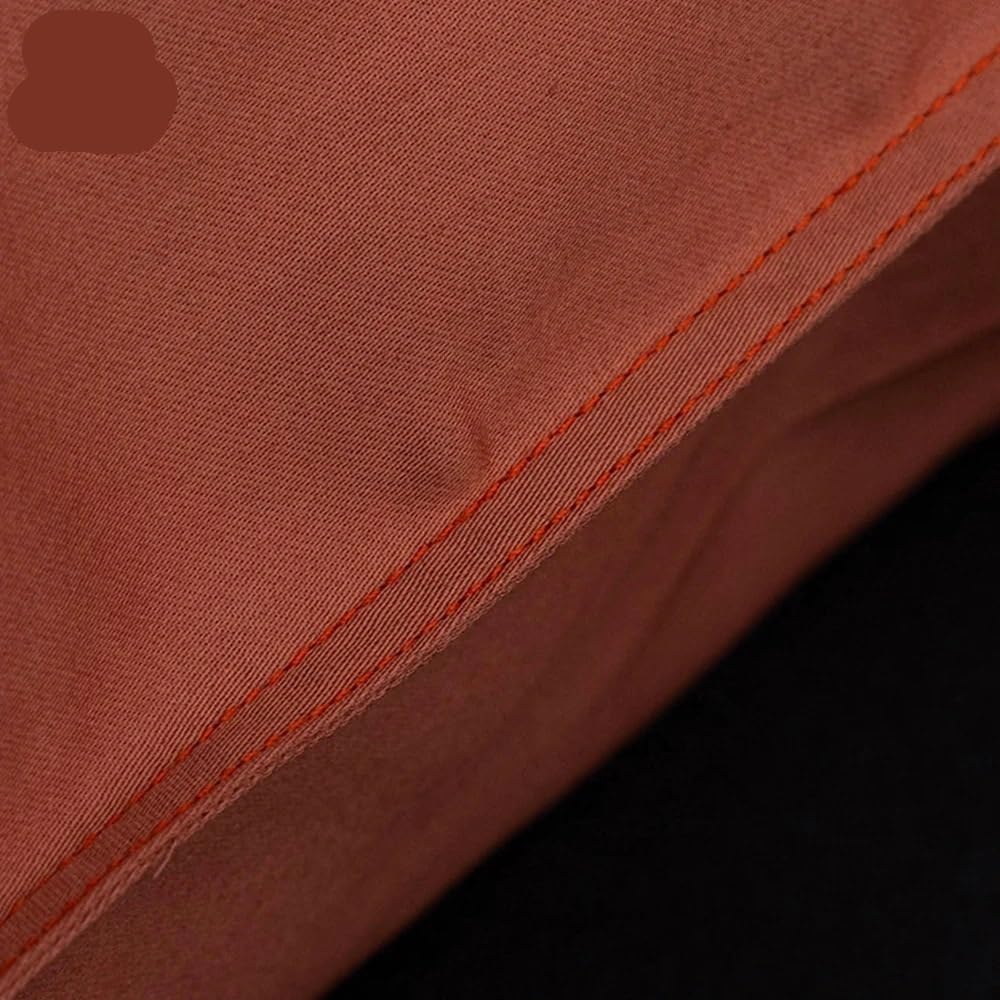Funda Almohada Seda 1 Uds. Funda de Almohada algodón, Funda Protectora Multicolor for el Cabello, Fundas(Color 2,48x150cm)