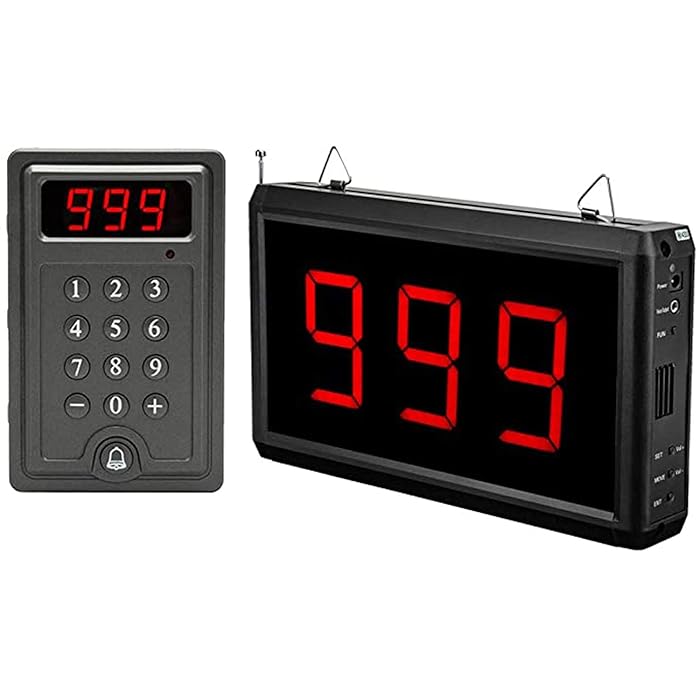 Buy Wireless Calling System Take A Number Display System Restaurant
