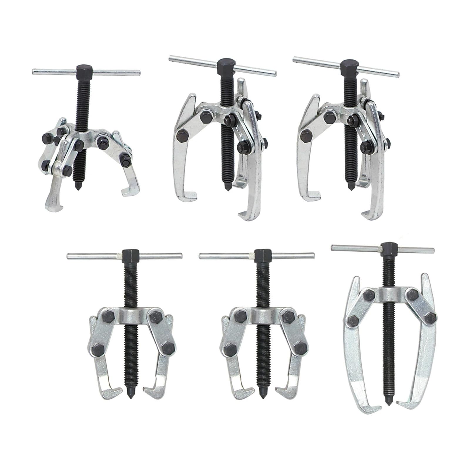 Estrattore for cuscinetti for carichi pesanti Macchina for la rimozione di utensili for riparazione auto for ingranaggi a ganascia for forgiatura regolabile(3 Jaw 10-65mm)
