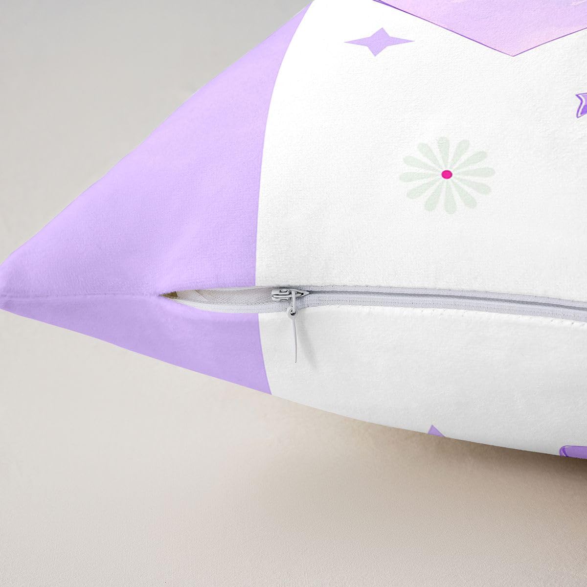 Homemissing Juego de 4 fundas de almohada decorativas con lazo, fundas de cojín kawaii para sofá, cama, bonito lazo dorado, decoración del hogar, 45 x 45 cm