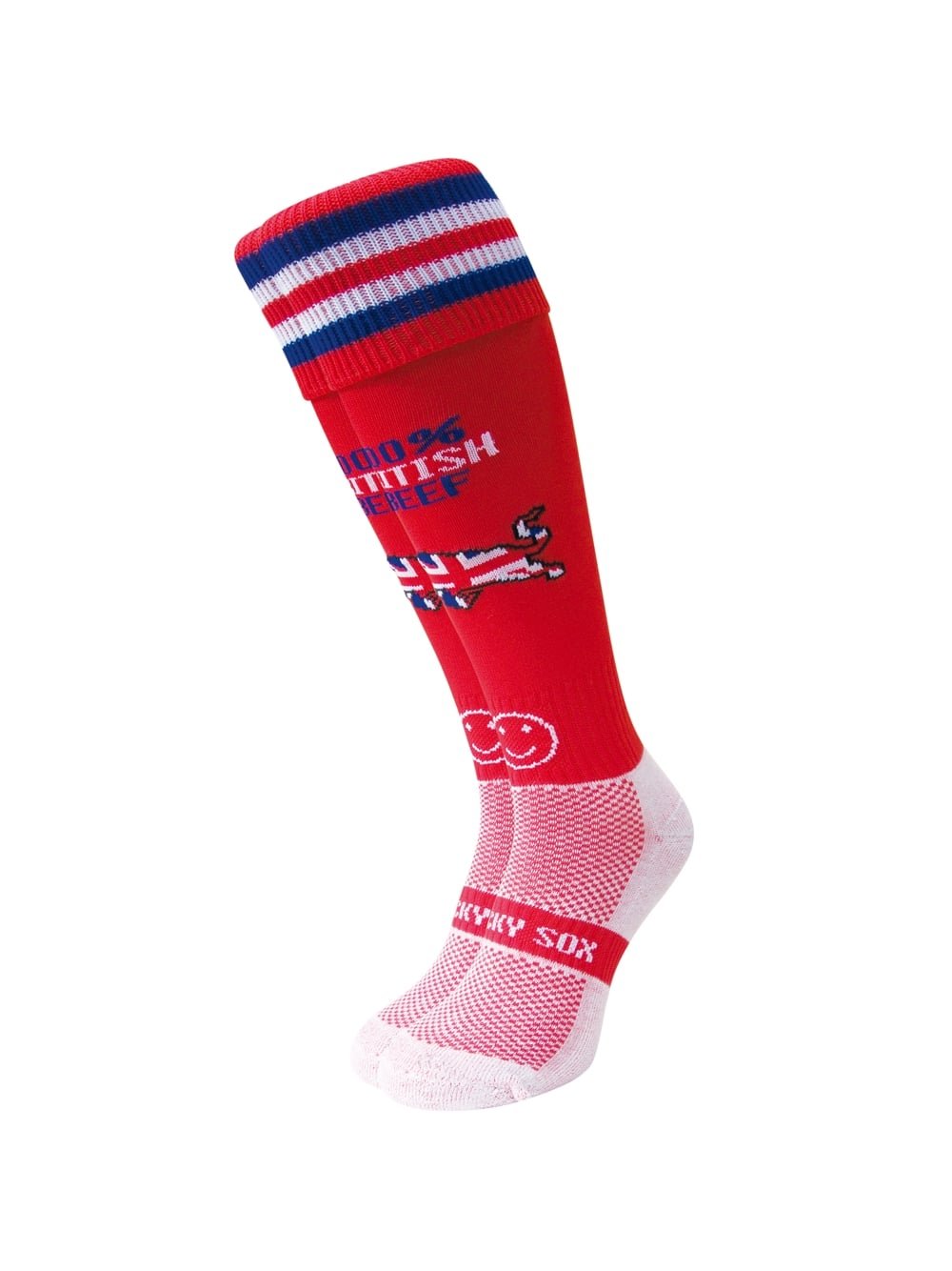 WackySox British Beef Knee Length Sport Socks, Rugby Socks, Hockey Socks
