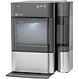 GE Profile Opal 1.0 Nugget Ice Maker| Countertop Pebble Ice Maker | Portable Ice Machine Makes up to 34 lbs of Ice Per Day | Stainless Steel