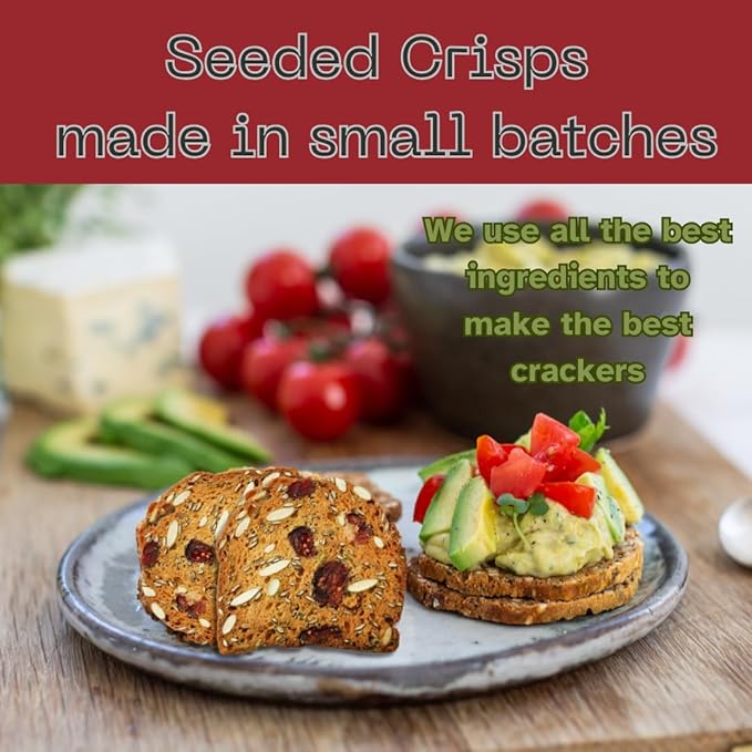 Crackers Olina's Bakehouse Assorted (2-Pack, Cranberry & Pumpkin) miniatura 3