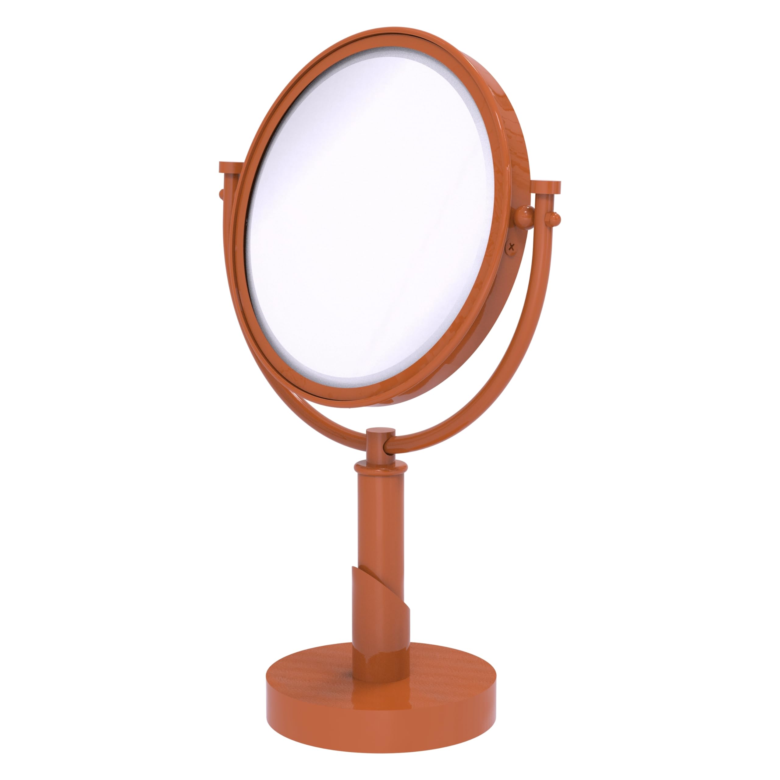 Allied Brass TR-4/4X-ASP Tribecca Collection - Espejo de Maquillaje de 8 Pulgadas con Aumento 4X, Brillo otoñal