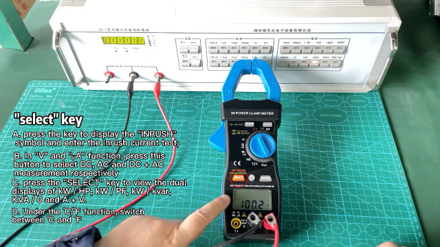 Image of Kethvoz 3-Phase Clamp Meter, 9999 Count TRMS 600V 1000A Clamp Multimeter, AC /DC Current Voltage Temperature Capacitance Resistance Frequency Diode Tester, 1&3 Phase Power Analyzer for HVAC
