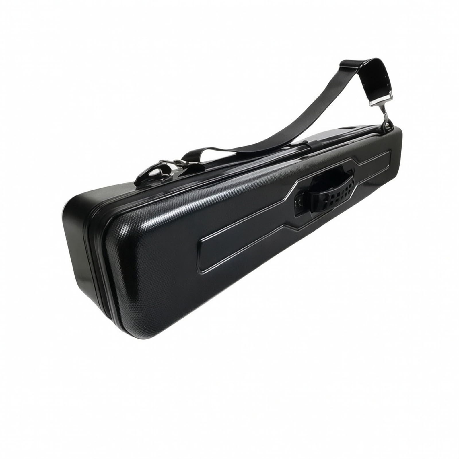 perfk Estuche para Cañas Pescar, Estuche 78 X 14 X 14 Cm con Correa Y Sujeción para