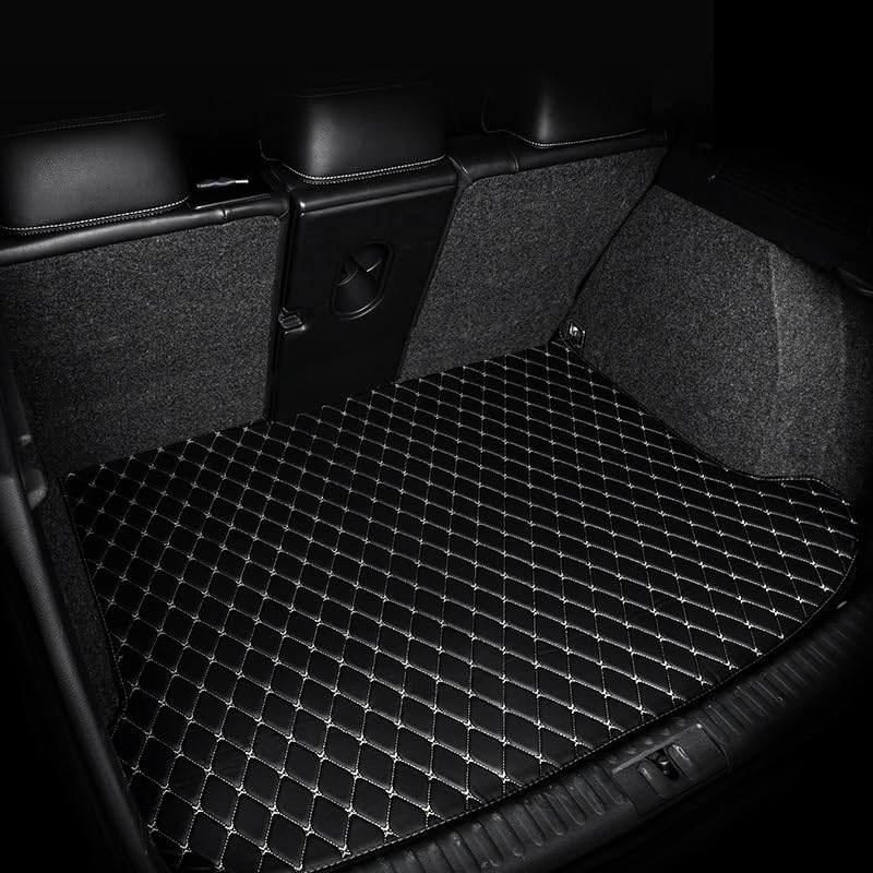 Tapis de coffre pour animaux et voyages en famille - Kit cuir étanche Modèle Y 2019-2023