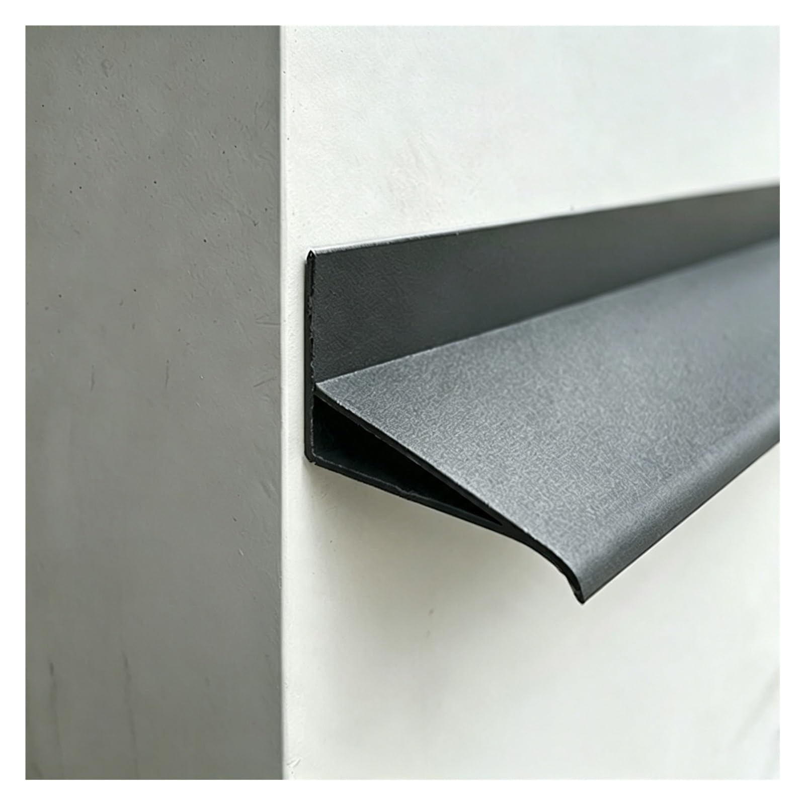 ERRULAN Wand Tropfkantenprofil Aluminium Regenwasser Führungsschiene