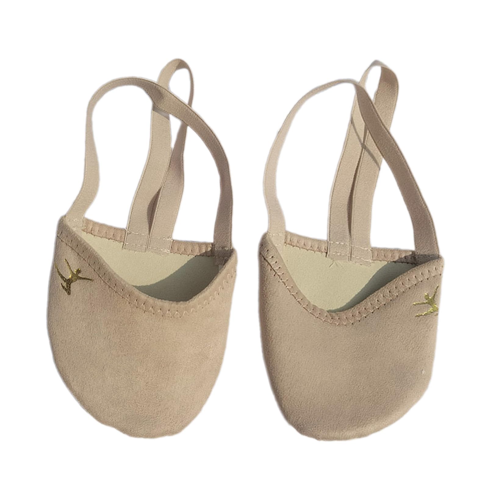 Yazhuq Dance Shoes for Girls Women Half Soles Ballet Shoes Rhythmic Gymnastics Shoes