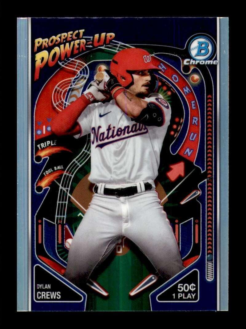 Amazon.com: 2024 Bowman Prospect Power-Up #PP-10 Dylan Crews 