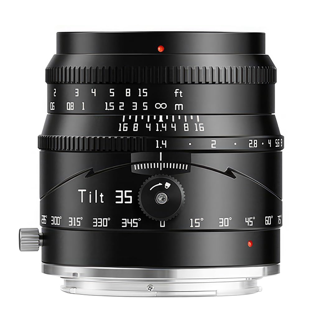 TTARTISAN 35mm F1.4 APS-C Tilt Shift Lens for Nikon, Large