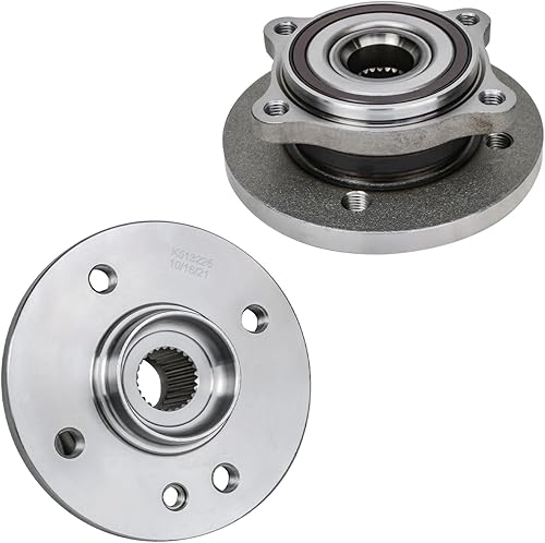 Miniatura 196 de Detroit Axle - Kit de cubos de rodamiento de rueda delantera de 6 piezas para Dodge Dart 2013-2016, Chrysler 200 2015-2017, 2 cojinetes de rueda