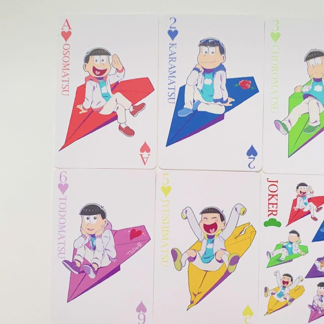 Amazon.co.jp: おそ松さん 成田アニメデッキ トランプカードセット