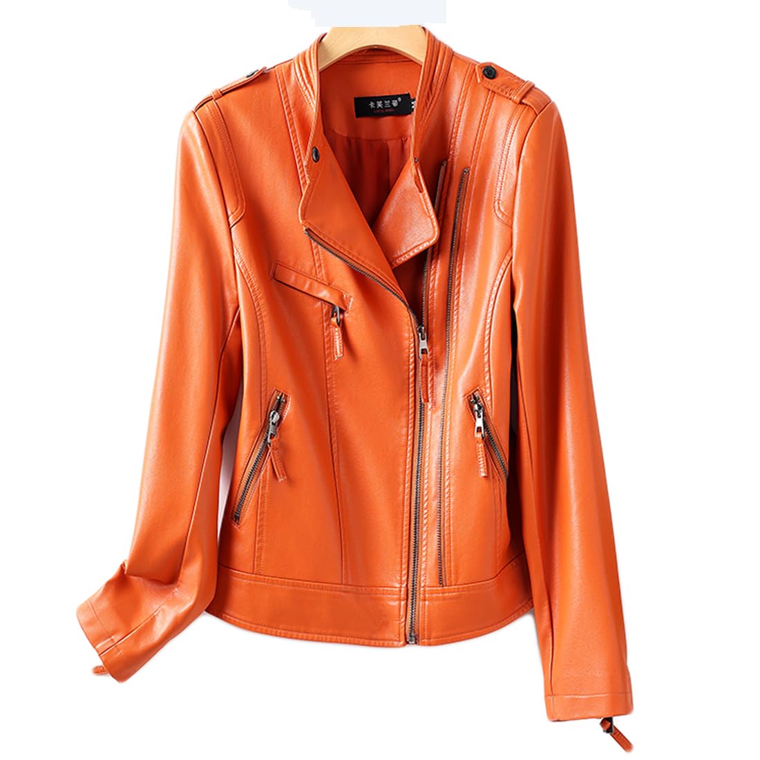 Amazon | [NBLL] レザージャケット レディース ジャケット 革ジャン 皮  