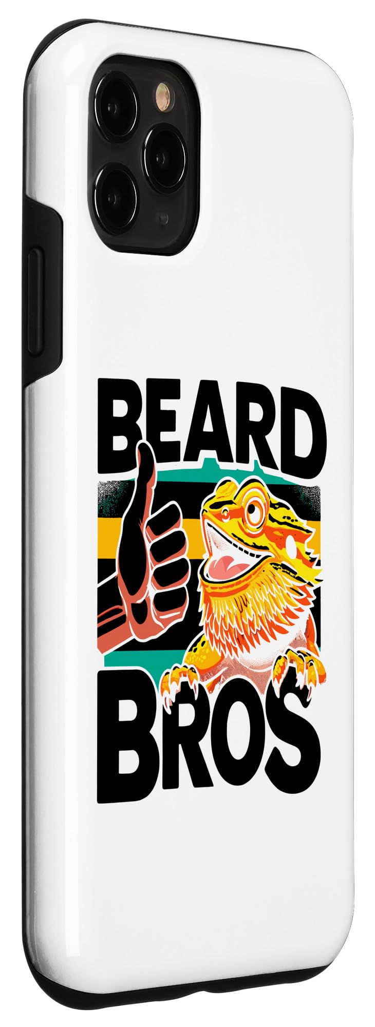 iPhone 11 Pro Max Beard Bros Bearded Dragon Lizard Reptile Lover Case - Image 3
