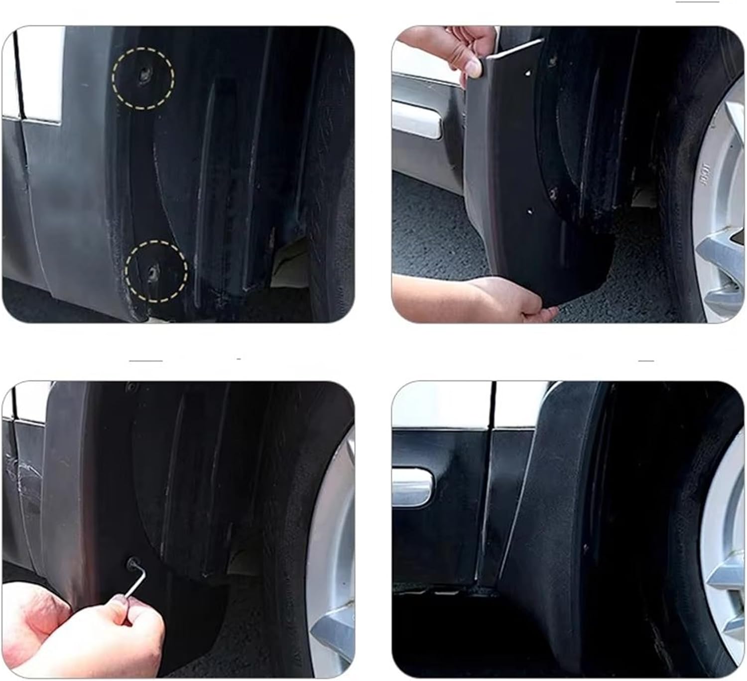mudflaps for Volvo XC40 2018-2025 Mudguards Mud Flaps Splash Guards Wheels Fender Not Suitable for Recharge