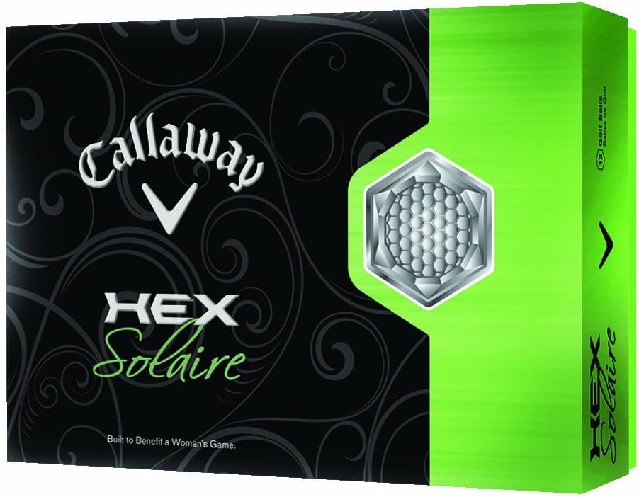 Callaway HEX Solaire Golf Ball -Pack of 12