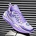 2025 Men's Shoes Sports Trend Fashion Outdoor Basketball Shoes Sneakers Casual Shoes Running Shoes (Purple,7)