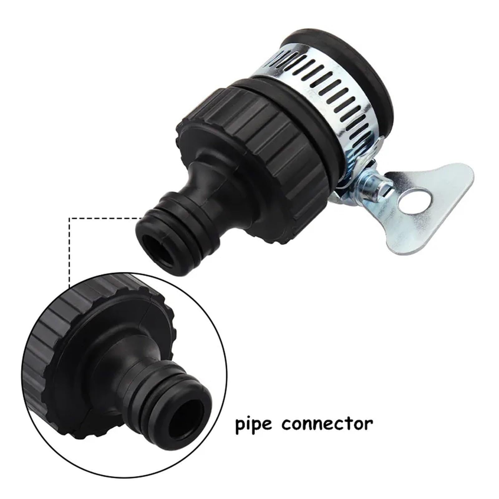 Conector universal para manguera de grifo de agua para elaboración de cerveza casera, adaptador de conexión rápida para lavado de autos, riego de jardín, manguera de jardín, accesorios para vino
