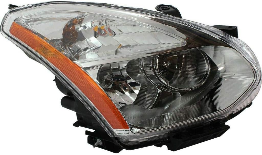 For Nissan Rogue Headlight 2008 2009 2010 Passenger Side HID Type Xenon; Housing Only NI2519110 | 26025-JM20C, 26025-JM72A, 26025-1VK1A, 26025-1VK1B