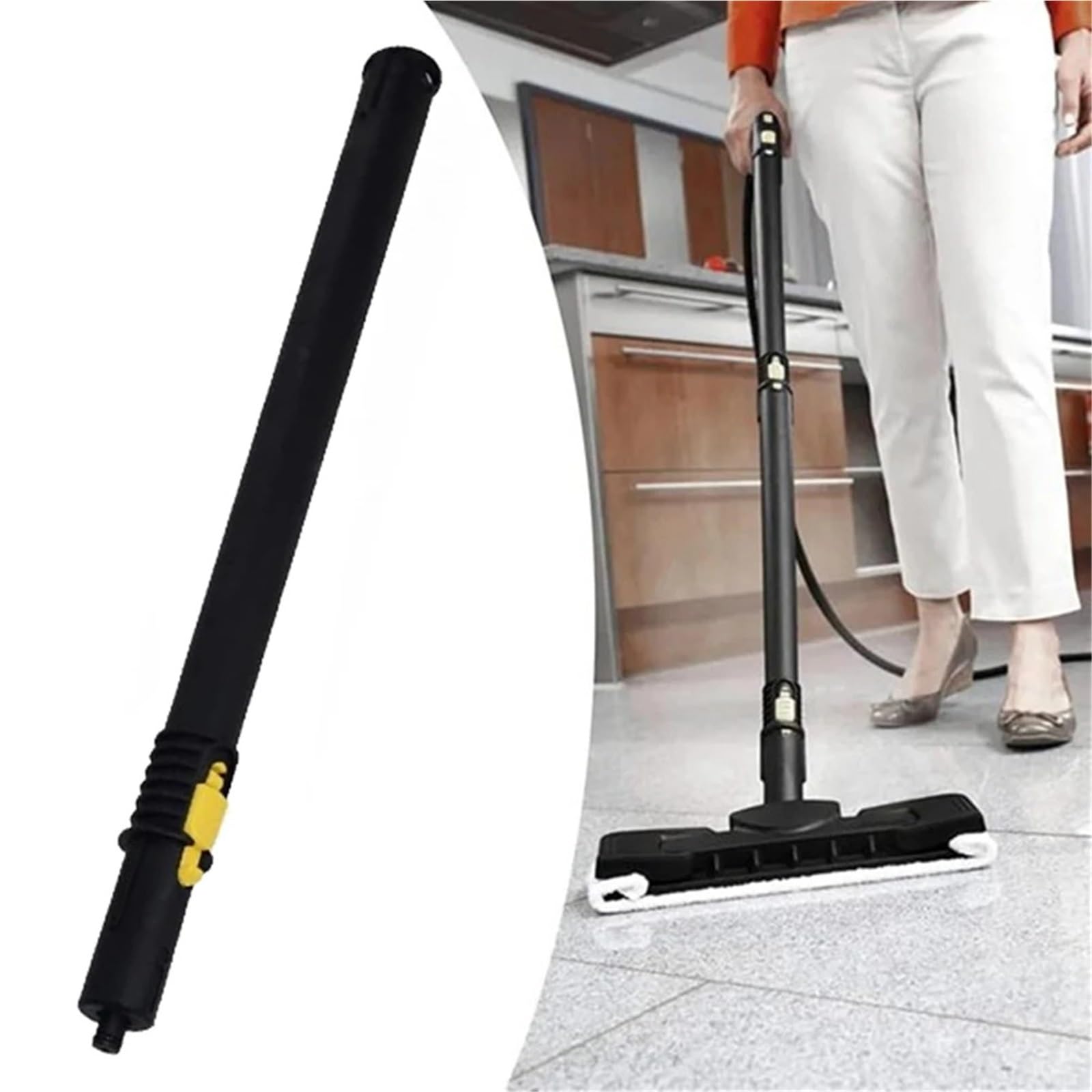 Compatibile con Karcher, Tubo Prolunga SC1-SC5/CTK, per Vapore