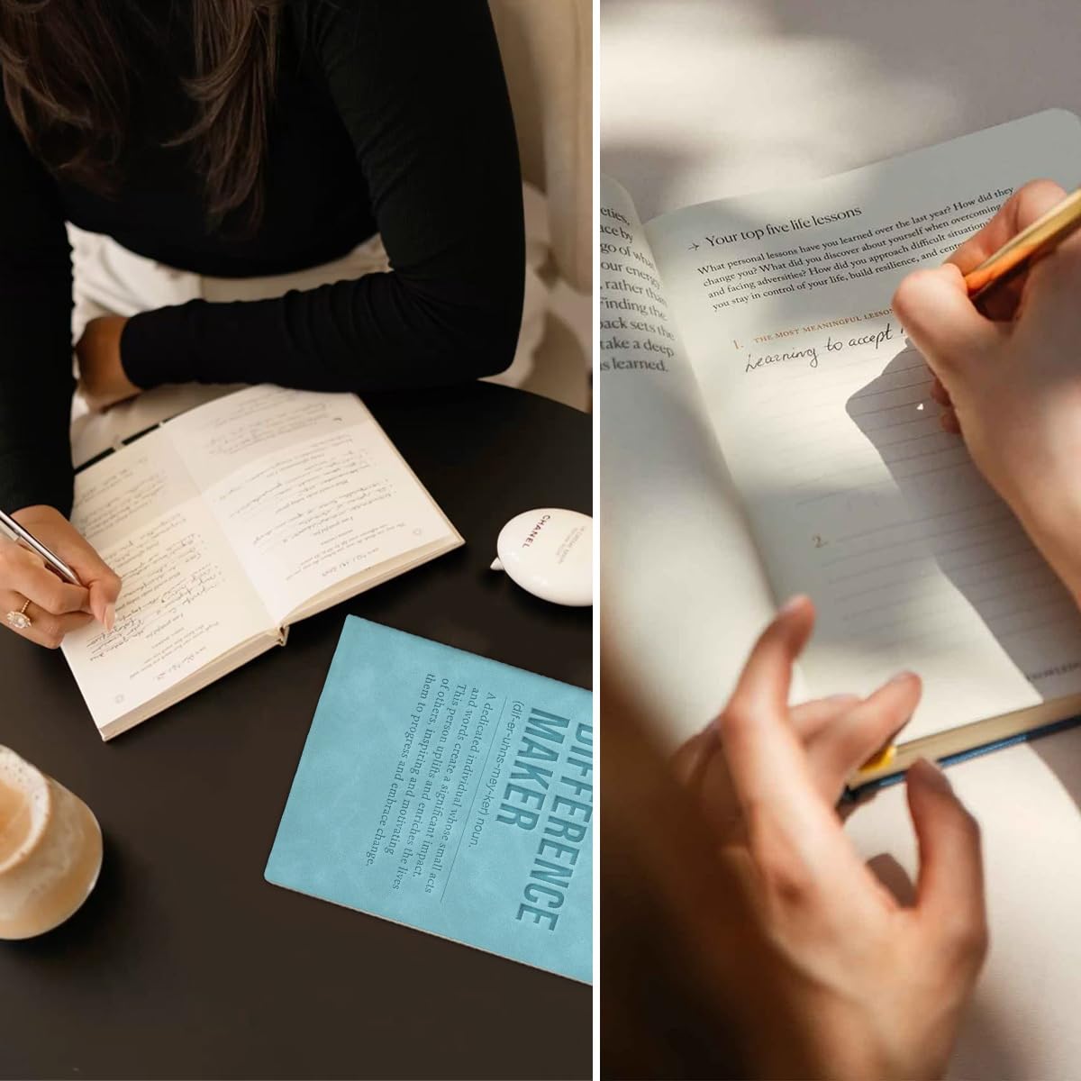 Difference Maker Gifts Difference Maker Definition Journal Notebook, quaderni ispiratori, regali di ringraziamento per colleghi, mentore, leader, capo insegnante