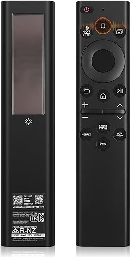 Miniatura 1 de BN59-01385A Control remoto por voz solar para televisores inteligentes Samsung Frame compatible con Samsung 2021-2024 Crystal QLED 4K 8K Smart TVs