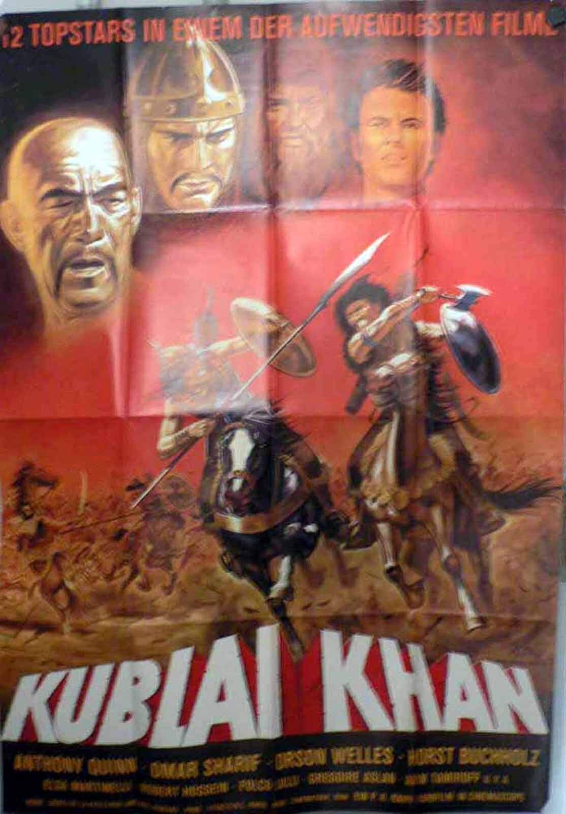 Kublai Khan - Póster de la película A0 plegado G3