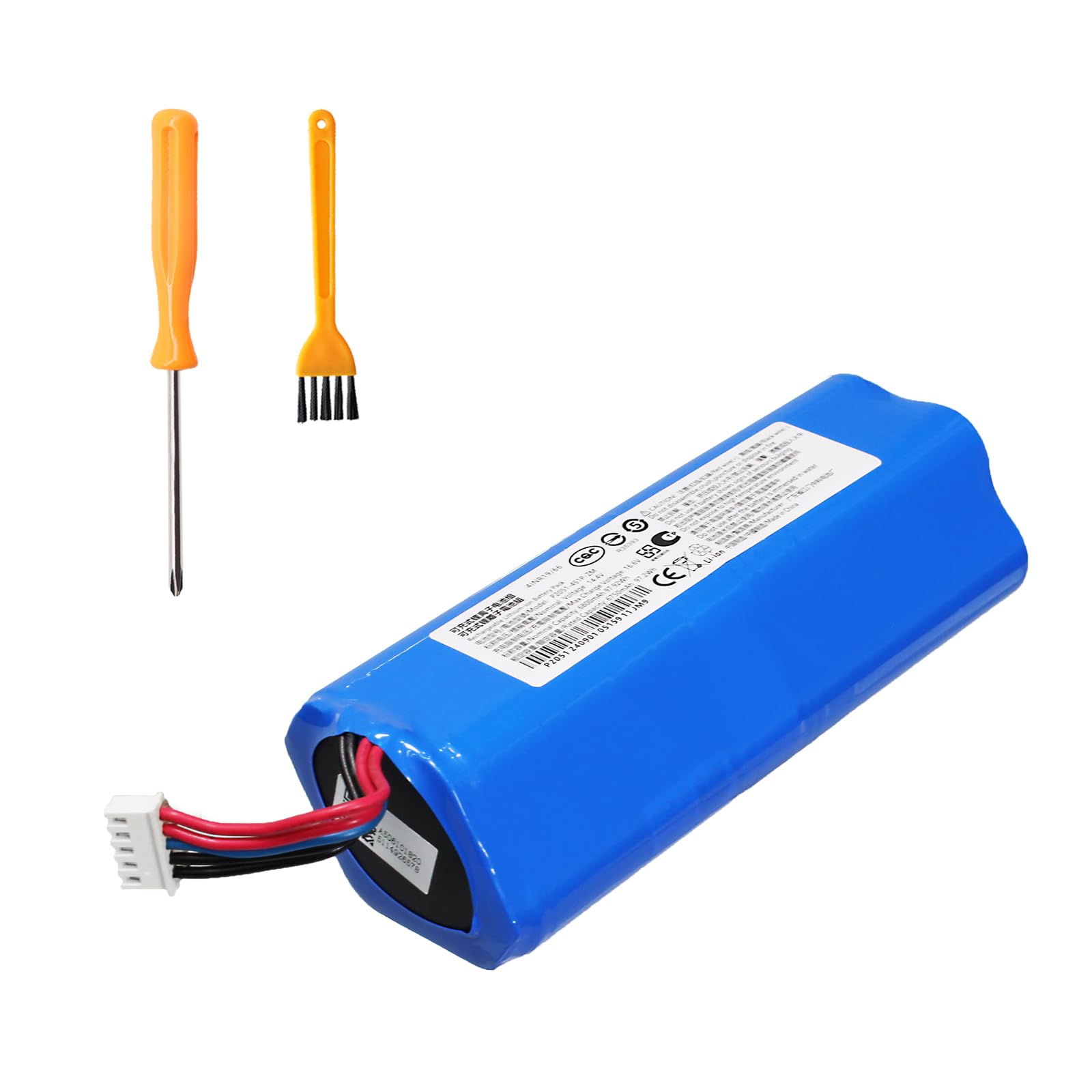Batteria Vhbw 5200mAh 14,4V Compatibile Con Ecovacs Deebot Ozmo T8 Aivi (DBX11-11, T8 Aivi Max Power)