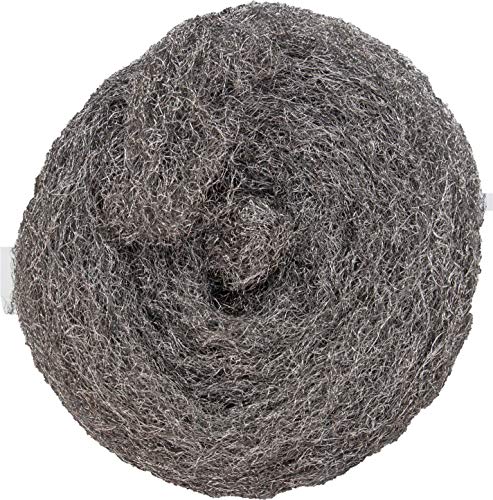 BARLESA BOBINA DE LANA ACERO DE 2,5 KG, Pulir, limpiar, cristalizar, decapar (Rizada, 3) Cover