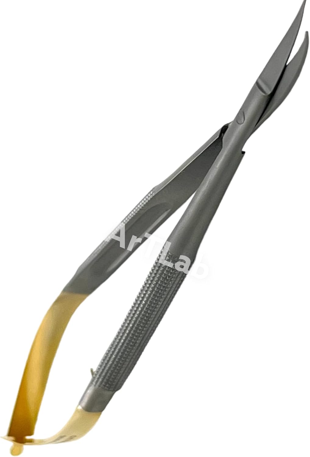GERMAN STAINLESS TC SET OF 3 Castroviejo Micro Scissors Needle Holder CURVED Plus Forceps Dental EYE GERMAN