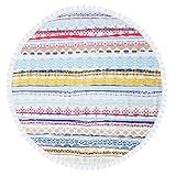 tapiz redondo macrame ❤ Excelente Regalo : los tapices de rayas mejorarán el espíritu en cualquier habitación. Los tapices de colores son los mejores regalos para familiares, yoguis, amigos y colegas en Navidad, cumpleaños de San Valentín y campamentos.