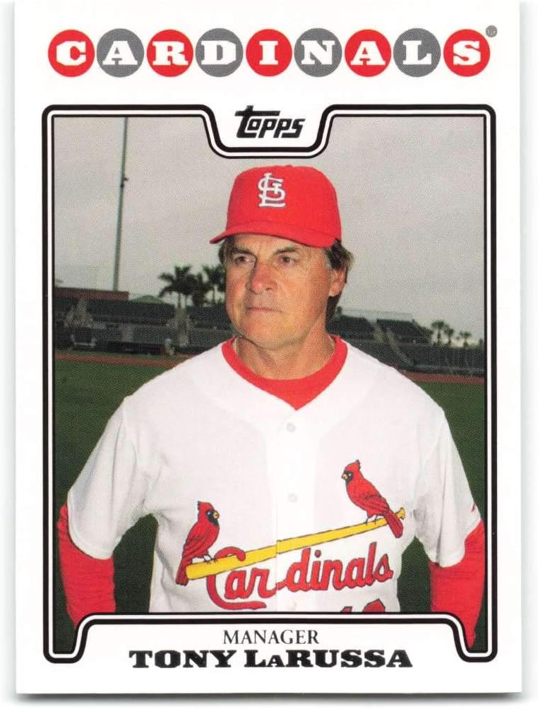 2008 Topps #285 Tony LaRussa MG NM-MT St. Louis Cardinals Baseball