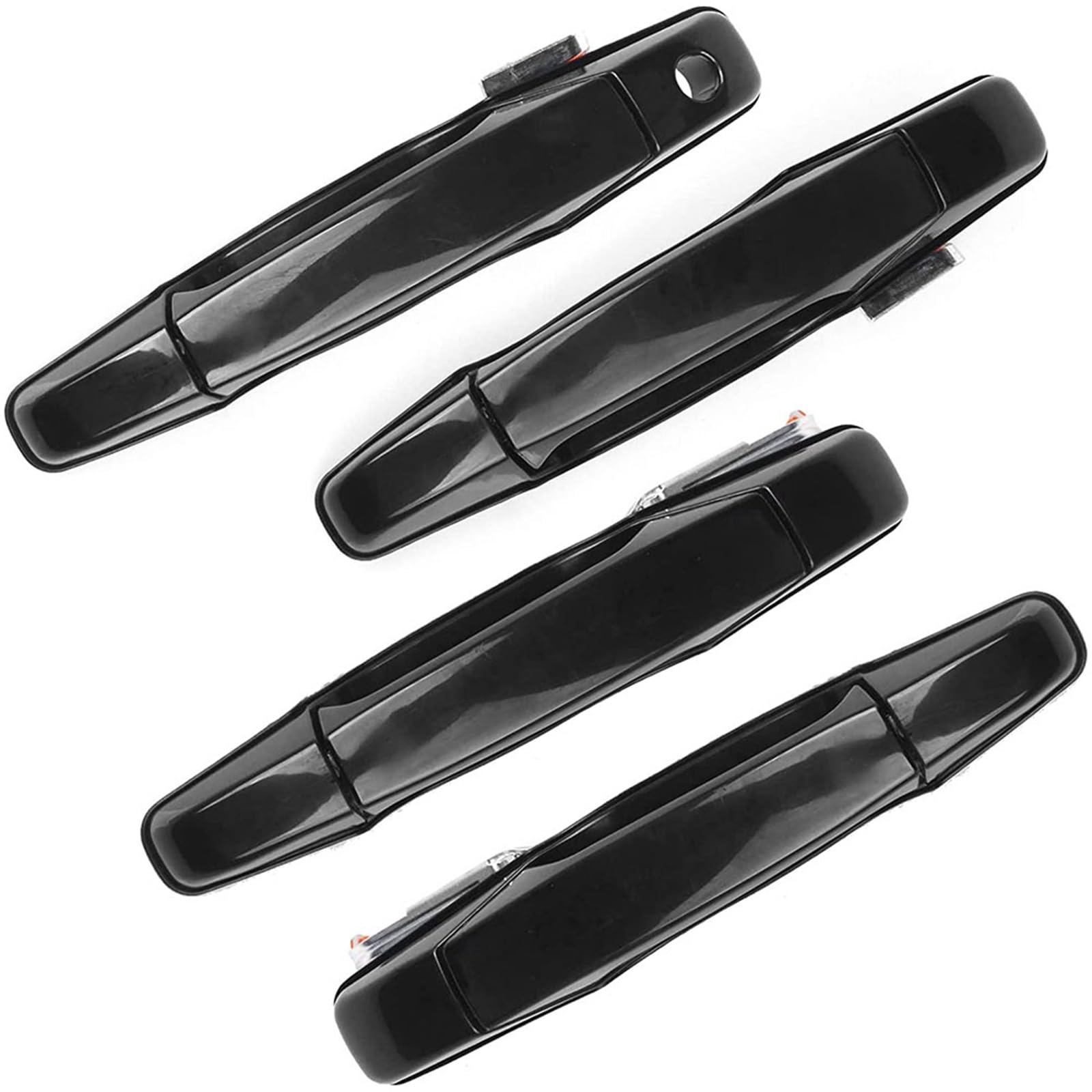 Vdifsvb Black For Cadillac For Escalade 2007 2008 2009 2010 2011 2012 2013 25960525 20828258 22738721 Front Driver Side Door Handle Side Exterior Door Handle(Black)