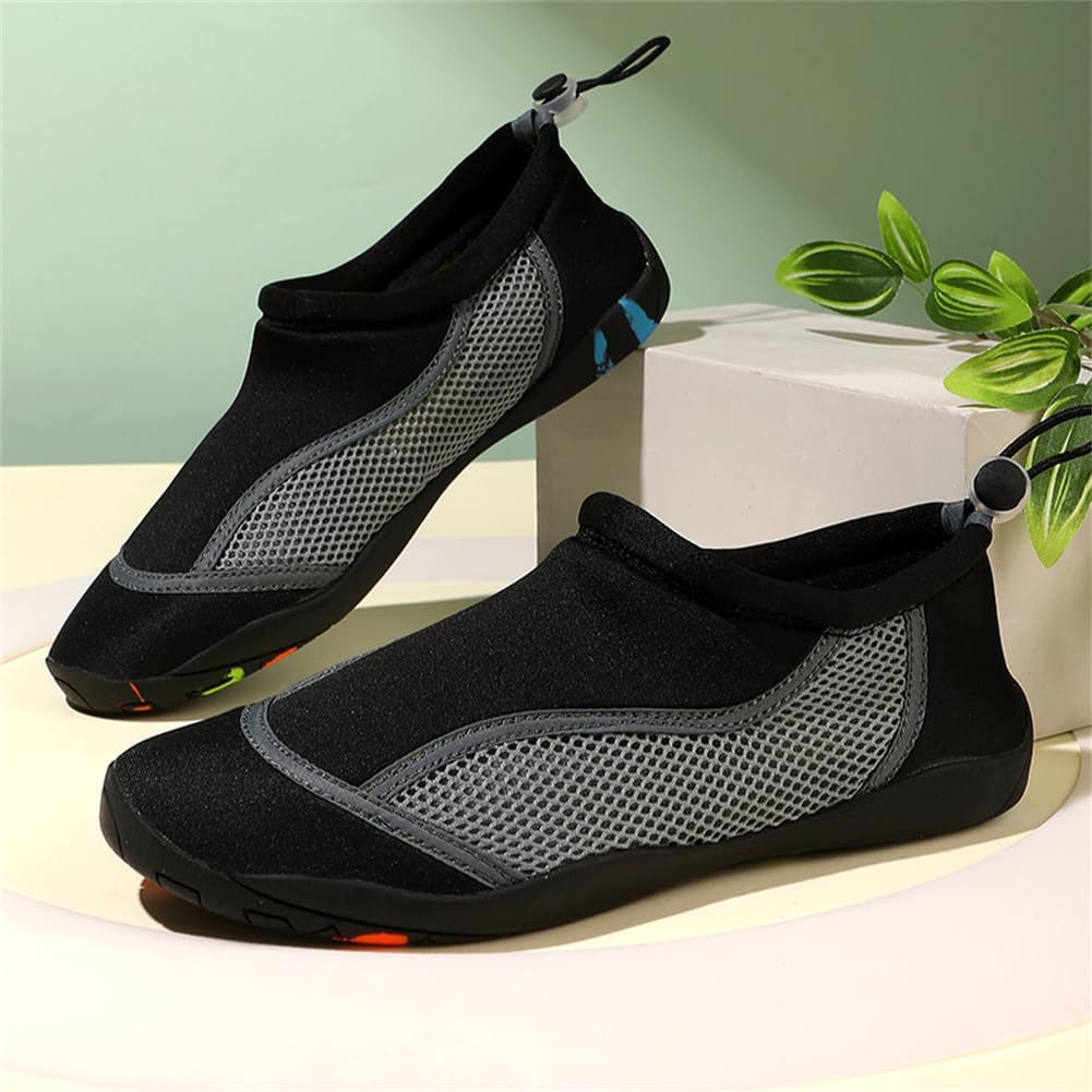 Wasserschuhe für Herren und Damen, Unisex-Duschen-Schuhe, Strandchuhe, schnell trocknende Wasserschuhe, Schwimmschuhe, Surf-Schuhe, Bachwander Größe 35-46