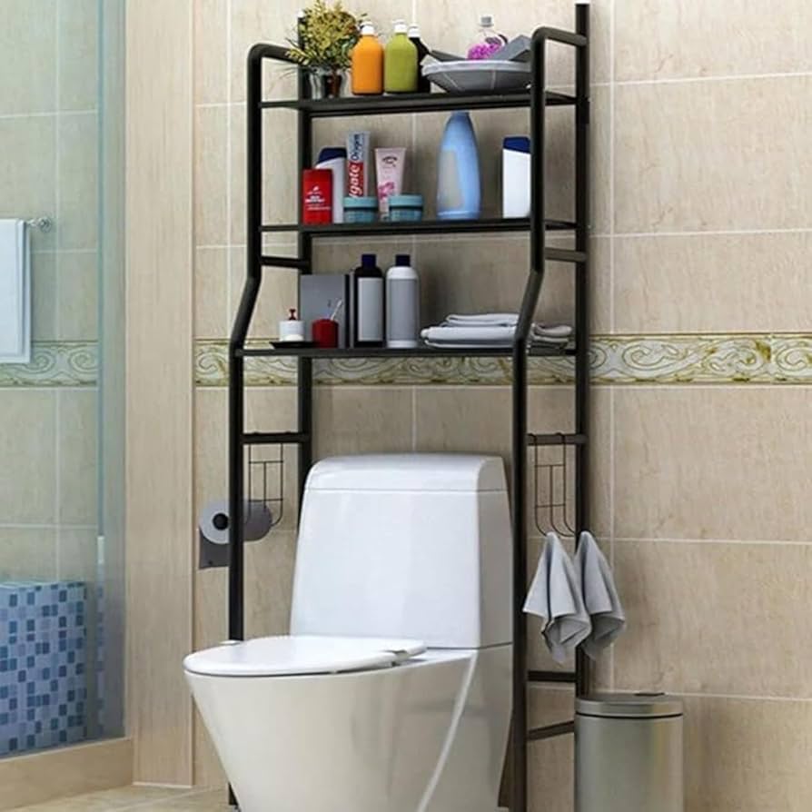 トイレ収納棚家庭用浴室トイレ着地風呂場多層収納棚 Z着地トイレロッカートイレ収納棚便器隙間収納棚浴室クリップ