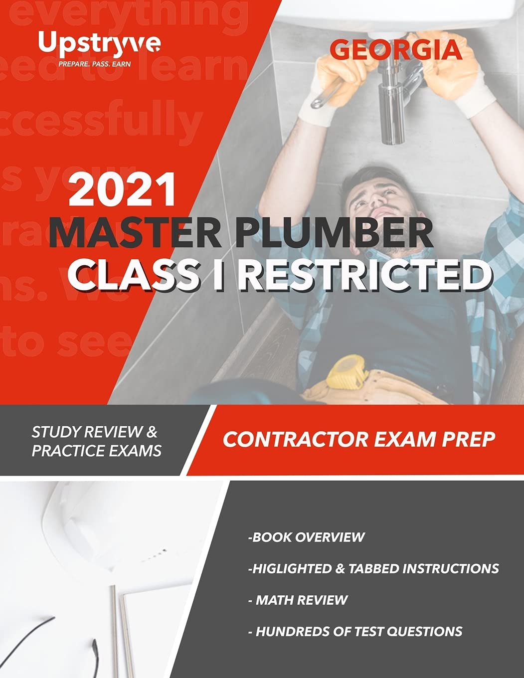 2021 Georgia Master Plumber Class I Restricted Contractor Exam Prep: Study Review & Practice Exams