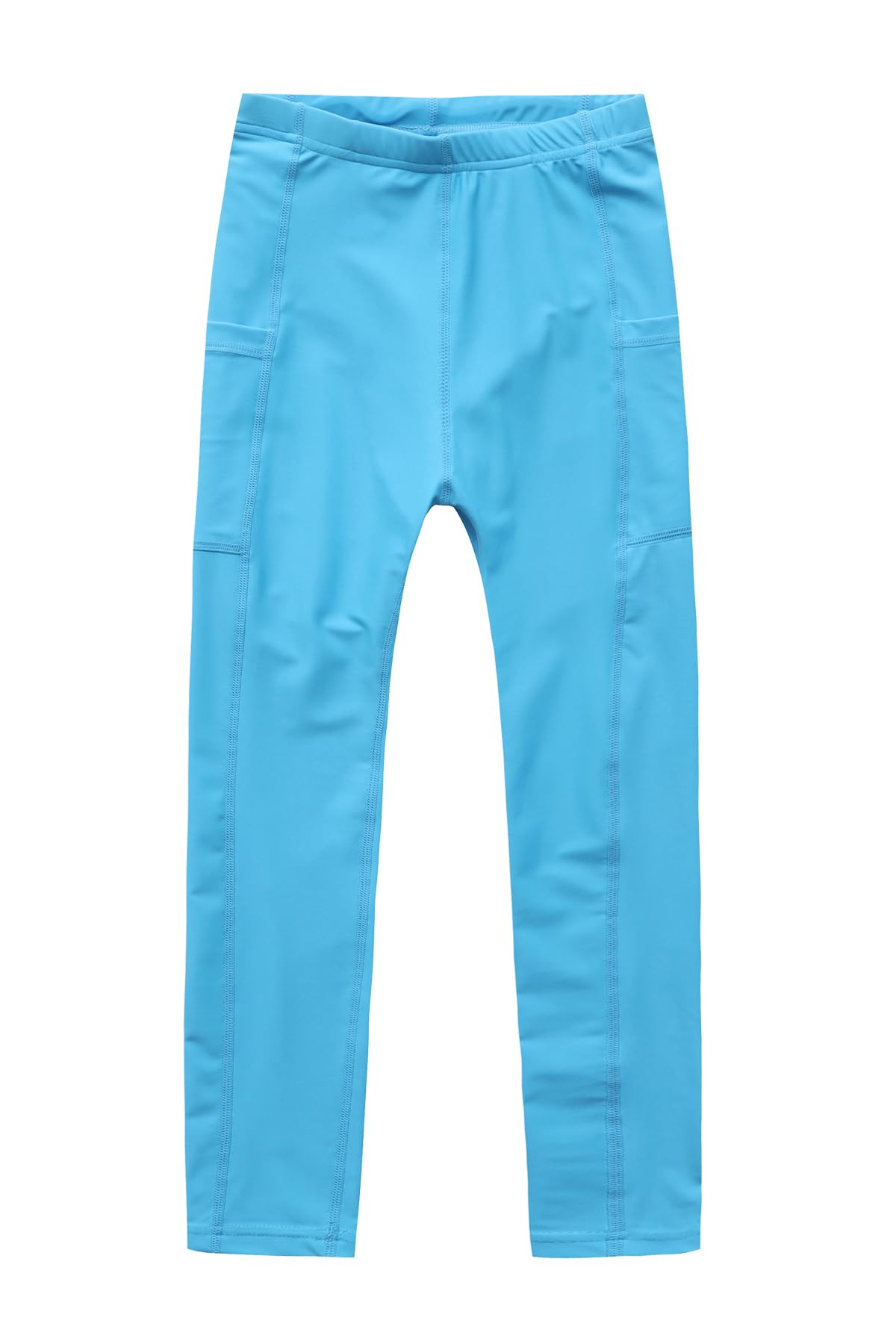 Kid Swim Pants Girls Boys Pockets Lined UPF 50+ Quick-Dry