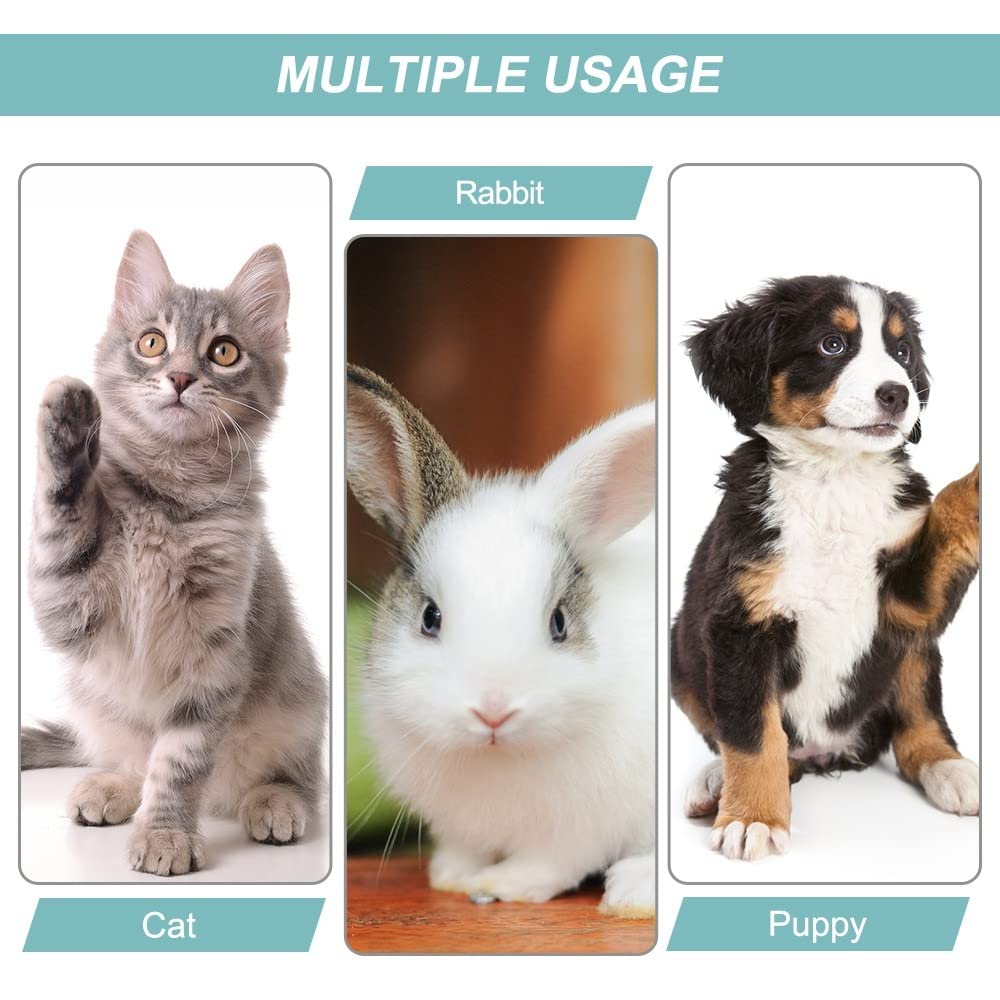 MiOYOOW Hamaca para gatos con correas ajustables, cama colgante columpio con ganchos, hamaca para pequeños animales de compañía para gatos pequeños y conejos