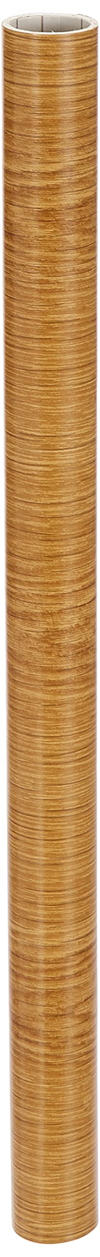 Venilia Adhesive Film Ecru Oak, Decorative, PVC, Phthalate-Free, 45cm x 1.5m, Indoor Surfaces, Brown, Matte, Solid, Classic, Sheet, Water Resistant, Heat Resistant, 1 Count